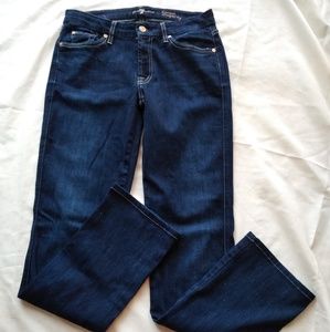 Seven for all mankind dark blue jeans. Size 29